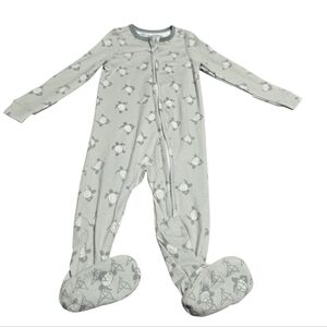 Copper Peral Turtle Zip Pj's Green Size 6-12 Months Cozy